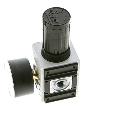Precision Pressure Regulator for Manifold Assembly G1/4'' 2000 l/min 0.1-2.0bar/1-29psi PA Futura 1