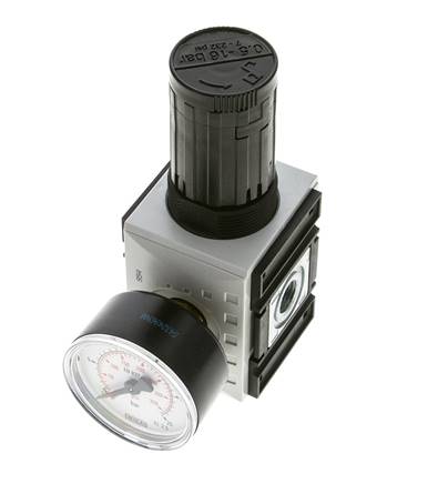 Precision Pressure Regulator for Manifold Assembly G1/4'' 2000 l/min 0.5-16.0bar/7-232psi PA Futura 1