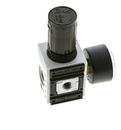 Precision Pressure Regulator for Manifold Assembly G1/4'' 2000 l/min 0.5-10.0bar/7-145psi PA Futura 1