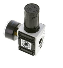 Precision Pressure Regulator for Manifold Assembly G1/4'' 2000 l/min 0.5-8.0bar/7-116psi PA Futura 1