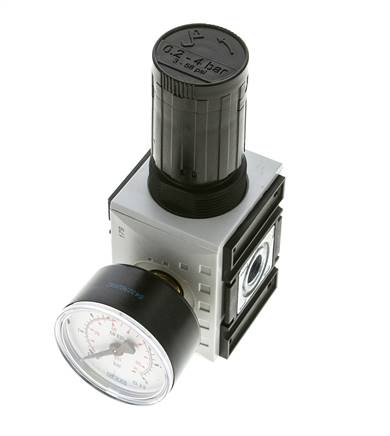 Precision Pressure Regulator for Manifold Assembly G1/4'' 2000 l/min 0.2-4.0bar/3-58psi PA Futura 1