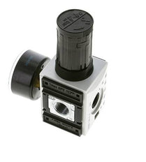 Precision Pressure Regulator for Manifold Assembly G1/4''&3/8'' 2500 l/min 0.5-8.0bar/7-116psi PA Futura 1