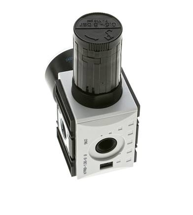 Precision Pressure Regulator for Manifold Assembly G1/4''&3/8'' 2500 l/min 0.5-8.0bar/7-116psi PA Futura 1