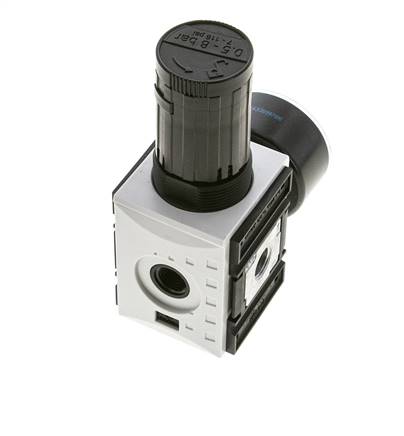 Precision Pressure Regulator for Manifold Assembly G1/4'' 2000 l/min 0.5-8.0bar/7-116psi PA Futura 1