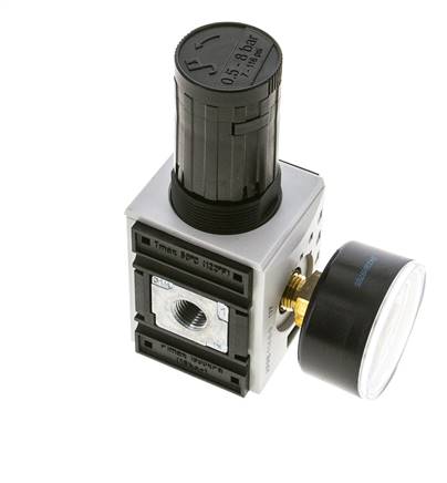 Precision Pressure Regulator for Manifold Assembly G1/4'' 2000 l/min 0.5-8.0bar/7-116psi PA Futura 1