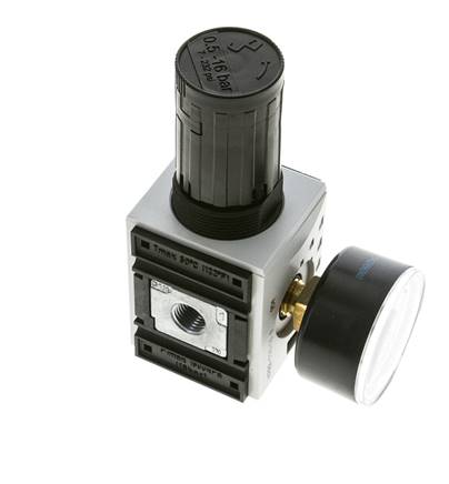 Precision Pressure Regulator for Manifold Assembly G1/4'' 2000 l/min 0.5-16.0bar/7-232psi PA Futura 1