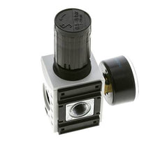 Precision Pressure Regulator for Manifold Assembly G1/4''&3/8'' 2500 l/min 0.5-8.0bar/7-116psi PA Futura 1