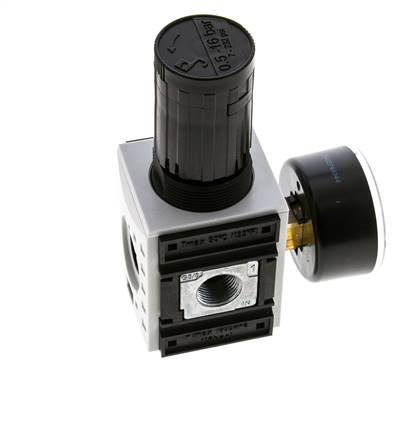 Pressure Regulator for Manifold Assembly G1/4''&3/8'' 2500 l/min 0.5-16.0bar/7-232psi PA Futura 1