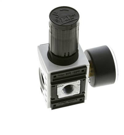 Pressure Regulator for Manifold Assembly G1/4''&3/8'' 2500 l/min 0.1-1.0bar/1-14psi PA Futura 1