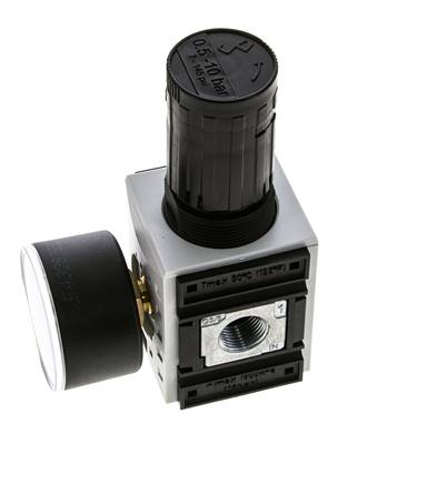 Pressure Regulator for Manifold Assembly G1/4''&3/8'' 2500 l/min 0.5-10.0bar/7-145psi PA Futura 1