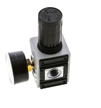 Pressure Regulator for Manifold Assembly G1/4''&3/8'' 2500 l/min 0.2-4.0bar/3-58psi PA Futura 1