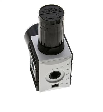 Pressure Regulator for Manifold Assembly G1/4''&3/8'' 2500 l/min 0.5-16.0bar/7-232psi PA Futura 1