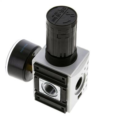Pressure Regulator for Manifold Assembly G1/4''&3/8'' 2500 l/min 0.5-16.0bar/7-232psi PA Futura 1