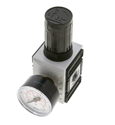 Pressure Regulator for Manifold Assembly G1/4''&3/8'' 2500 l/min 0.5-8.0bar/7-116psi PA Futura 1