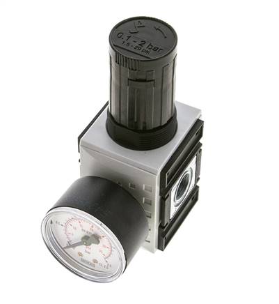 Pressure Regulator for Manifold Assembly G1/4''&3/8'' 2500 l/min 0.1-2.0bar/1-29psi PA Futura 1