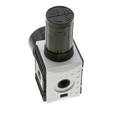 Pressure Regulator for Manifold Assembly G1/4''&3/8'' 2500 l/min 0.5-8.0bar/7-116psi PA Futura 1