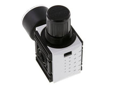 Pressure Regulator G1/4'' 1000 l/min 0.2-4.0bar/3-58psi PA 40 mm Pressure Gauge Futura 0