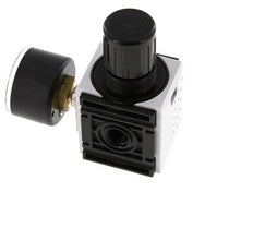 Pressure Regulator G1/4'' 1000 l/min 0.5-8.0bar/7-116psi PA 40 mm Pressure Gauge Futura 0