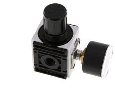 Pressure Regulator G1/4'' 1000 l/min 0.5-8.0bar/7-116psi PA 40 mm Pressure Gauge Futura 0