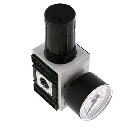 Precision Pressure Regulator G3/8'' 2500 l/min 0.1-1.0bar/1-14psi PA Futura 1