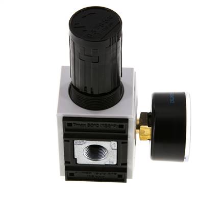 Precision Pressure Regulator G3/8'' 2500 l/min 0.5-8.0bar/7-116psi PA Futura 1