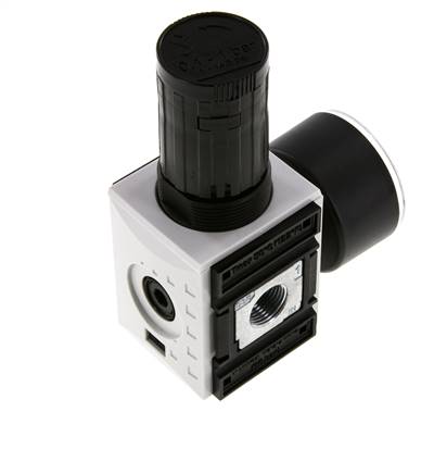 Precision Pressure Regulator G3/8'' 2500 l/min 0.1-1.0bar/1-14psi PA Futura 1