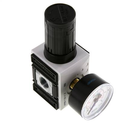 Precision Pressure Regulator G3/8'' 2500 l/min 0.2-4.0bar/3-58psi PA Futura 1