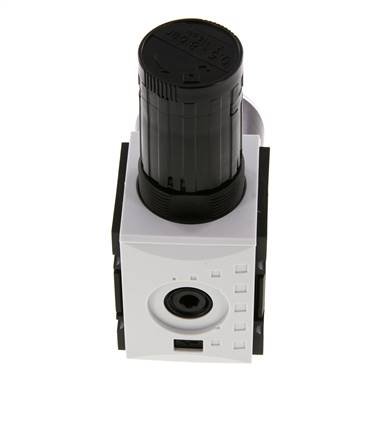 Precision Pressure Regulator G3/8'' 2500 l/min 0.5-8.0bar/7-116psi PA Futura 1