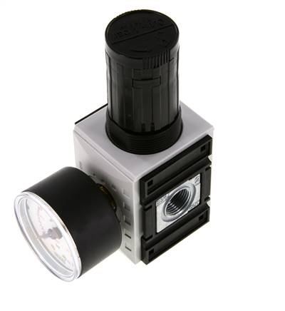 Precision Pressure Regulator G3/8'' 2500 l/min 0.1-1.0bar/1-14psi PA Futura 1