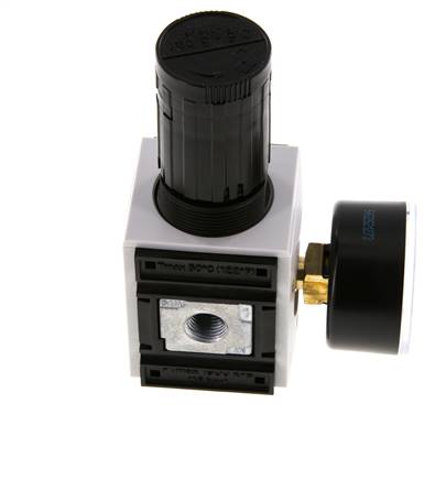 Precision Pressure Regulator G1/4'' 2000 l/min 0.5-8.0bar/7-116psi PA Futura 1