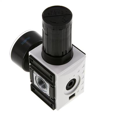 Precision Pressure Regulator G3/8'' 2500 l/min 0.5-8.0bar/7-116psi PA Futura 1