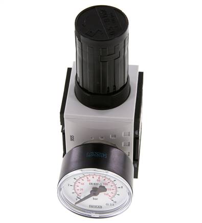 Precision Pressure Regulator G1/4'' 2000 l/min 0.5-8.0bar/7-116psi PA Futura 1
