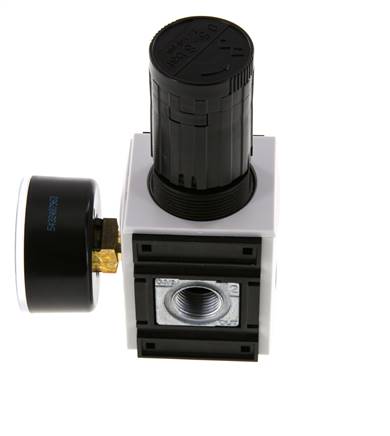 Precision Pressure Regulator G3/8'' 2500 l/min 0.5-8.0bar/7-116psi PA Futura 1