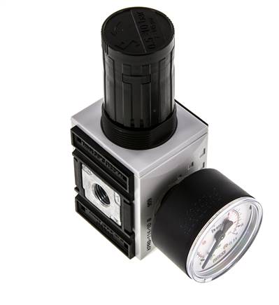 Precision Pressure Regulator G1/4'' 2000 l/min 0.5-10.0bar/7-145psi PA Futura 1