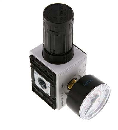 Precision Pressure Regulator G3/8'' 2500 l/min 0.5-16.0bar/7-232psi PA Futura 1