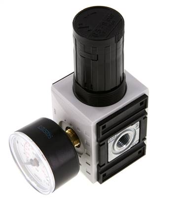 Precision Pressure Regulator G1/4'' 2000 l/min 0.5-8.0bar/7-116psi PA Futura 1