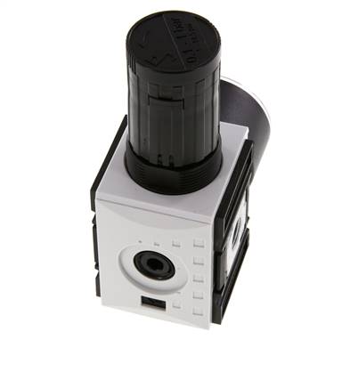 Pressure Regulator G1/4'' 2000 l/min 0.1-1.0bar/1-14psi PA Futura 1