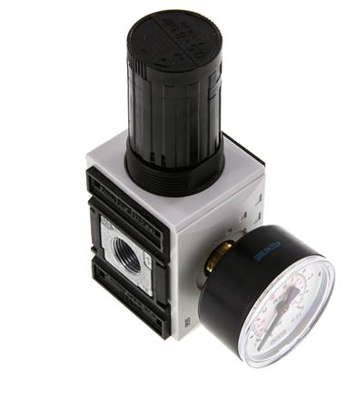 Pressure Regulator G3/8'' 2500 l/min 0.5-8.0bar/7-116psi PA Futura 1