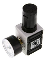 Pressure Regulator G1/4'' 2000 l/min 0.5-8.0bar/7-116psi PA Futura 1