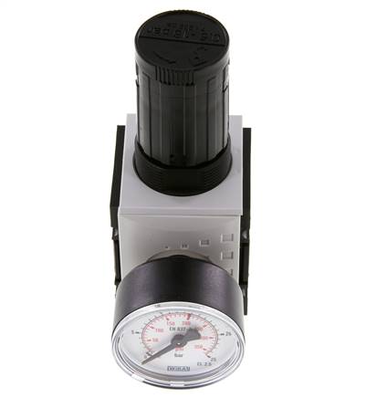 Pressure Regulator G3/8'' 2500 l/min 0.5-16.0bar/7-232psi PA Futura 1