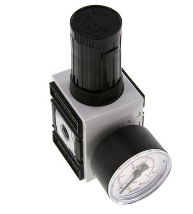 Pressure Regulator G1/4'' 2000 l/min 0.1-1.0bar/1-14psi PA Futura 1