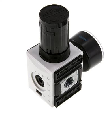 Pressure Regulator G3/8'' 2500 l/min 0.5-8.0bar/7-116psi PA Futura 1