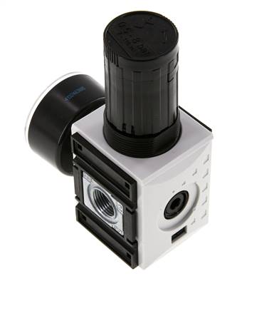 Pressure Regulator G3/8'' 2500 l/min 0.5-8.0bar/7-116psi PA Futura 1