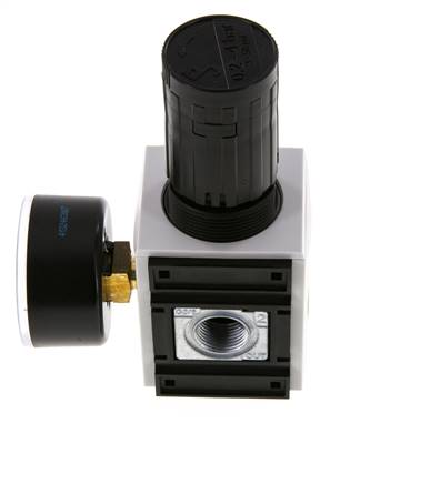 Pressure Regulator G3/8'' 2500 l/min 0.2-4.0bar/3-58psi PA Futura 1