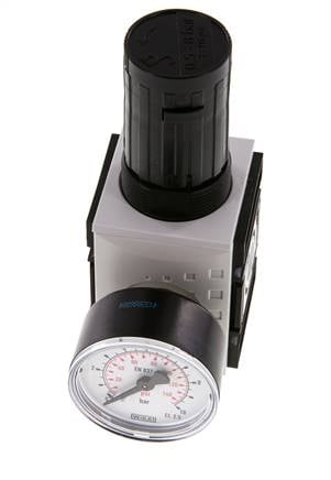 Pressure Regulator G1/4'' 2000 l/min 0.5-8.0bar/7-116psi PA Futura 1