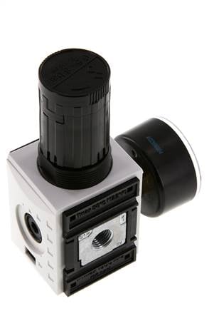 Pressure Regulator G1/4'' 2000 l/min 0.5-8.0bar/7-116psi PA Futura 1