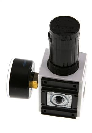 Pressure Regulator G1/4'' 2000 l/min 0.5-8.0bar/7-116psi PA Futura 1