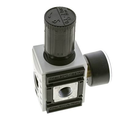 Precision Pressure Regulator for Manifold Assembly G1/2''&3/8'' 5200 l/min 0.1-2.0bar/1-29psi PA Futura 2