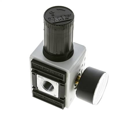 Precision Pressure Regulator for Manifold Assembly G1/2''&3/8'' 5200 l/min 0.1-1.0bar/1-14psi PA Futura 2
