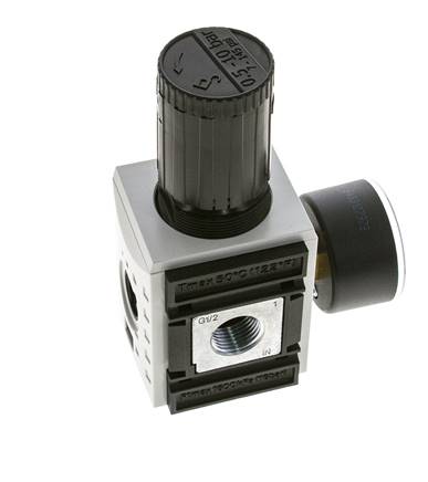 Precision Pressure Regulator for Manifold Assembly G1/2''&3/8'' 5200 l/min 0.5-10.0bar/7-145psi PA Futura 2